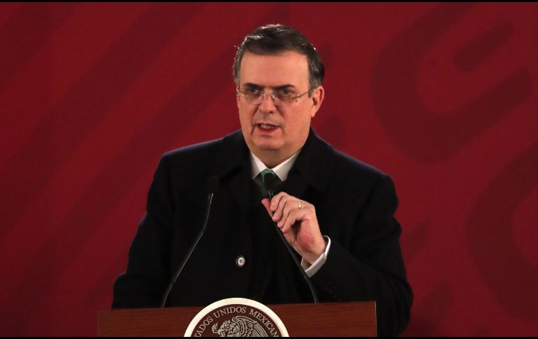Marcelo Ebrard aseugra que la Secretaría de Relaciones Exteriores recibirá 350 millones de pesos adicionales. EFE / ARCHIVO