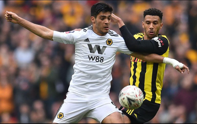 Jiménez llega a 16 goles en todas las competiciones con los Wolves. AFP/G. Kirk