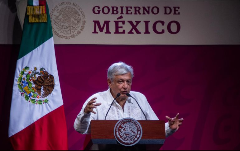 El Presidente detalló que una vez aprobada la GN, se están sumando elementos de las policías militar, naval y federal para realizar labores de seguridad pública en el país. NTX / J. Espinosa