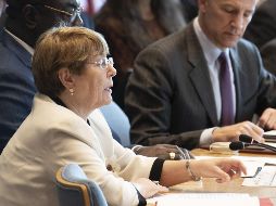 Michelle Bachelet ofreció apoyar a las organizaciones de familiares de desaparecidos en México. EFE/ARCHIVO