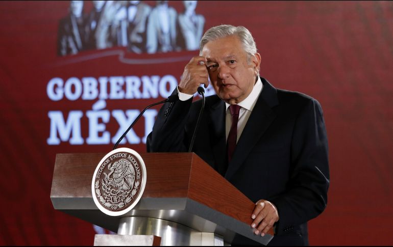 López Obrador recordó que hace unos días la Cámara alta aprobó la propuesta para integrar la CRE. NTX / A. Monroy