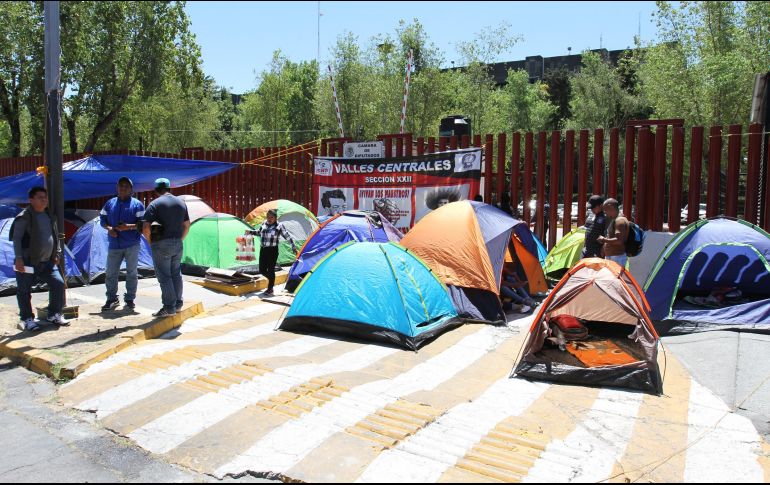 La CNTE se ha manifestado para exigir que se cancele la reforma educativa del gobierno de Peña Nieto. SUN / ARCHIVO