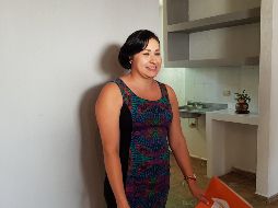 Marisela Alvarado es la primera beneficiaria del programa Renta tu casa. EL INFORMADOR/S. Blanco