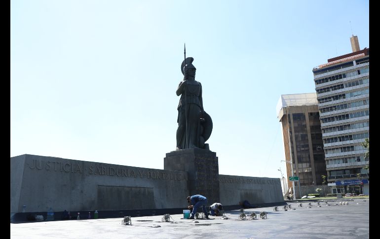 Dan mantenimiento a La Minerva