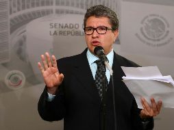 Ricardo Monreal, coordinador de Morena en el Senado. SUN