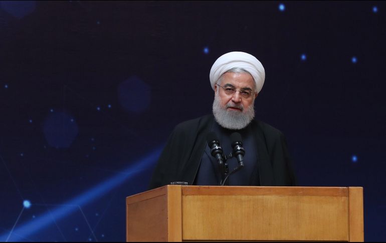 Destacando su compromiso en la lucha contra el Estado Islámico, Rohani insinuó que EU había más bien querido ''utilizar (la organización) contra los Estados'' de Oriente Medio. EFE / ESPECIAL