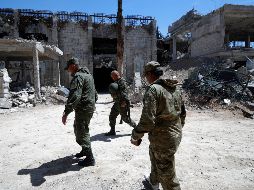 En uno de los ataques, los yihadistas activaron sus cinturones explosivos, mientras que en Al Raqa ocurrió un doble atentado con coches bomba. AP/ARCHIVO