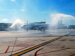Interjet reafirma su compromiso de ampliar su conectividad para pasajeros internacionales, segmento que reflejó un incremento en el 2018. NTX/ARCHIVO