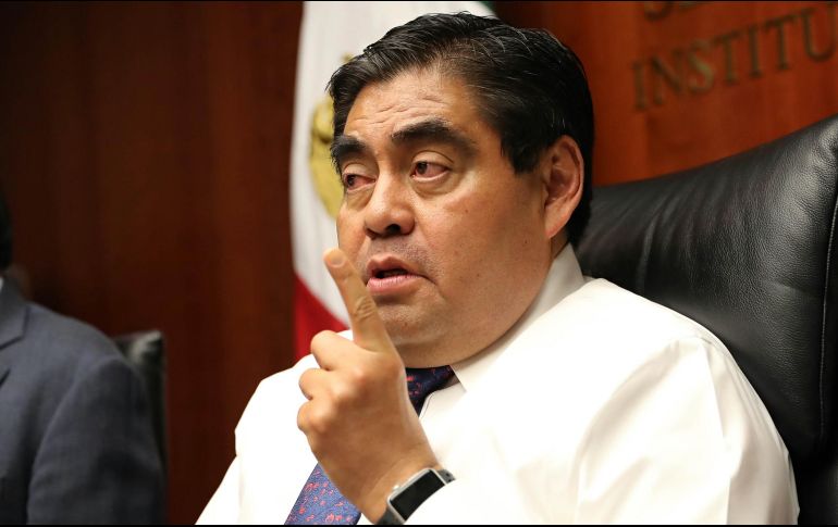 Miguel Barbosa es candidato de Morena a la gubernatura de Puebla. SUN/ARCHIVO