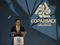 Garza Marín hizo un llamado a trabajar en cooperación gobierno, sociedad civil, academia e iniciativa privada para construir un país más competitivo. EL INFORMADOR / F. Atilano