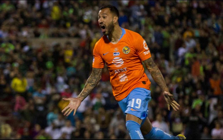 Emanuel Aguilera no sólo anotó el gol del partido, también evitó que Juárez empatara al desviar un tiro libre de Vázquez Mellado. NOTIMEX/J. Pazos