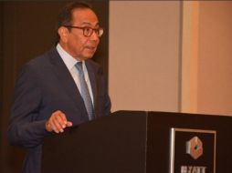 Carlos Salazar preside la reunión del Consejo Nacional del CCE, a la que asistió la secretaria de Economía Graciela Márquez Colín. TWITTER/@cceoficialmx