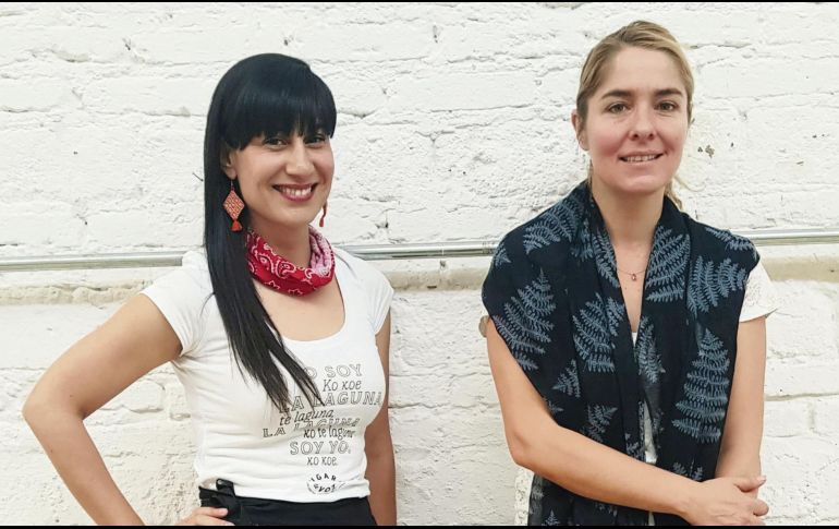 Florencia Guillén e Icari Gómez Aldana. Ambas impulsan un cambio para proteger al lago Chapala y su entorno. EL INFORMADOR/N. Gutiérrez