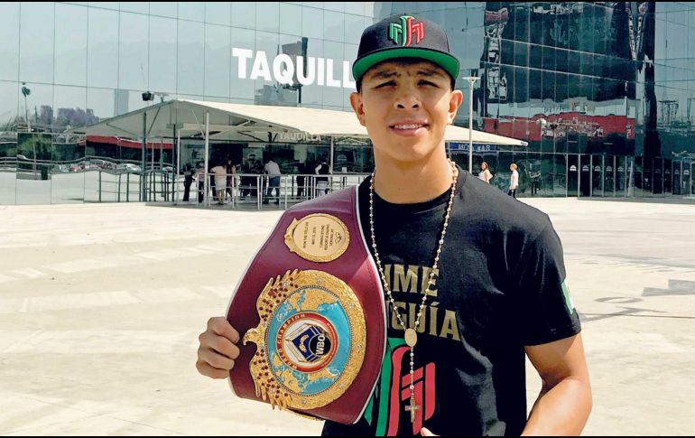 Jaime Munguía quiere terminar 2019 en las 154 libras antes de dar el salto, pero por su entrega y motivación, ya lo perfilan como uno de los grandes pugilistas del país. SUN /