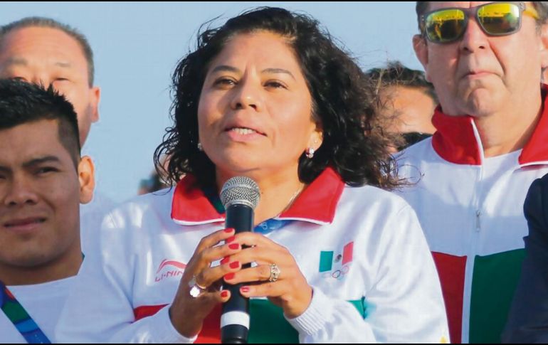 La ex atleta se refirió a problemas con las federaciones. ESPECIAL