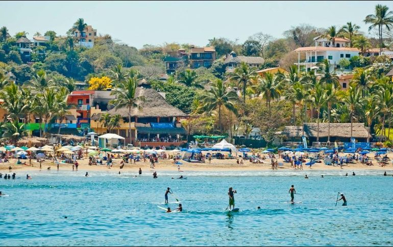 Sayulita es uno de los destinos preferidos por los vacacionistas esta Semana Santa. ESPECIAL
