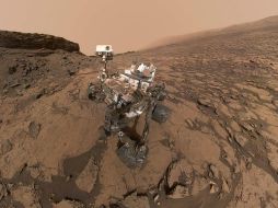 Curiosity perforó un pedazo de lecho de roca en una región llamada 
