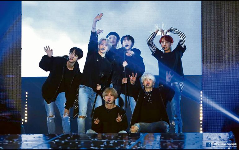 La agrupación oriunda de Corea del Sur vive un gran éxito con su más reciente sencillo. FACEBOOK DE BTS