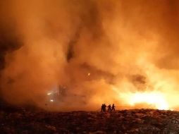 Prevén que incendio en vertedero en Tonalá dure hasta dos días