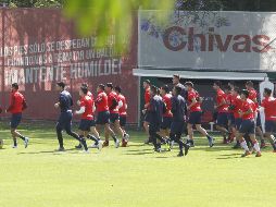 Previo al entrenamiento, el equipo sostuvo una charla en Verde Valle. EL INFORMADOR / J. Camacho