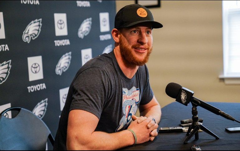 El jugador salió lesionado al final de la temporada 2017-2018. TWITTER / @Eagles