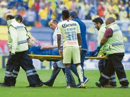 El jugador conseguir esguince del ligamento colateral medial. IMAGO7