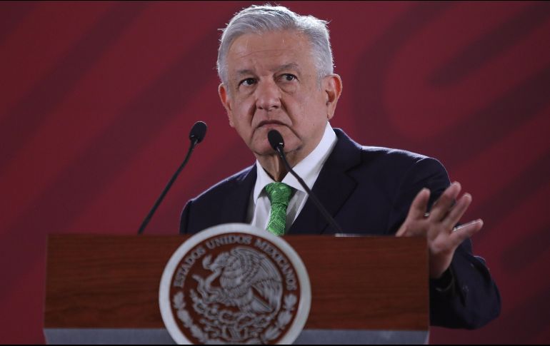 ''El laicismo de acuerdo a mi interpretación, significa no tener preferencia por una religión, significa respetar todas las religiones'', señaló el Mandatario en su conferencia matutina. EFE / S. Gutiérrez