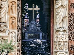 La catedral Notre Dame tras el incendio en imágenes