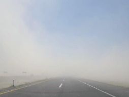 El cierre se da ante la poca visibilidad. ESPECIAL/PC Jalisco