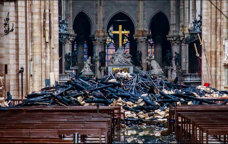 El proyecto de restauración todavía no tiene una cifra aproximada. AP