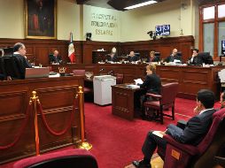 Este miércoles, magistrados la sala del TEPJF estudió las denuncias de los partidos Acción Nacional (PAN) y de la Revolución Democrática (PRD). NTX/ARCHIVO