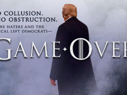 El mandatario estadounidense hizo alusión a la popular serie de televesión. TWITTER@realDonaldTrump