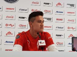 Gudiño aseguró que no le molestó ni sorprendió quedarse en la banca luego de que Miguel Jiménez lo sustituyera. EL INFORMADOR/D. Reos