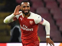 Arsenal vuelve a ganar. Alexandre Lacazette hizo el tanto de la victoria de los ingleses. AFP/A. Solario