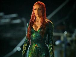 Amber Heard apareció como Mera por primera vez en 
