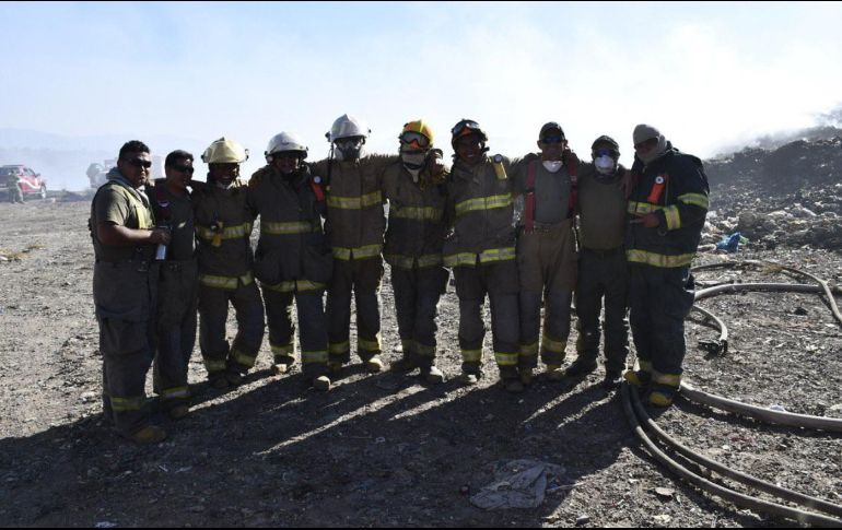 En las acciones de combate participaron 134 elementos de distintas corporaciones. TWITTER/@PCJalisco