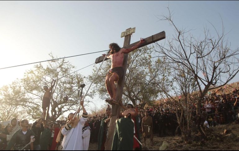 Detallan que los cerca de 200 actores que participan en la Judea se preparan con tres meses de anticipación. EL INFORMADOR/E. Barrera