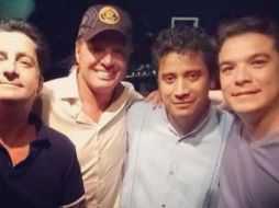 Alejandro Basteri fue uno de los primeros en presumir la celebración al compartir una postal en su cuenta de Instagram. INSTAGRAM/abasteri