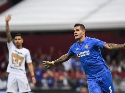 Caraglio anota a los minutos 43' y 55' en el encuentro del sábado. AFP/R. Schemidt