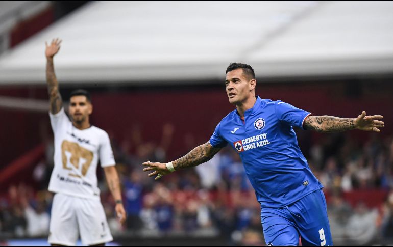 Caraglio anota a los minutos 43' y 55' en el encuentro del sábado. AFP/R. Schemidt