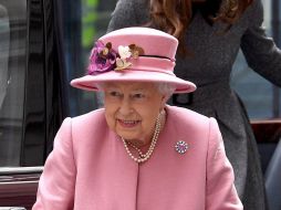 La reina Isabel II asiste al evento religioso sin la compañía de su esposo, el príncipe Felipe. EFE / ARCHIVO