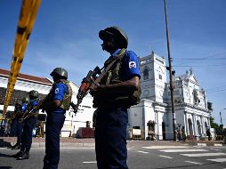 Uno policía murió en el operativo para dar con los responsables cuando, en un allanamiento, un sospechoso hizo estallar explosivos. AFP/J. Samad
