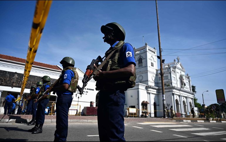 Uno policía murió en el operativo para dar con los responsables cuando, en un allanamiento, un sospechoso hizo estallar explosivos. AFP/J. Samad