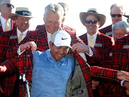 Pan terminó con una ronda casi perfecta de 67 golpes. AP/M. Smith