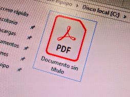 De acuerco con compañías de ciberseguridad, en 2018 se registraron más de 47 mil nuevas amenazas por medio de archivos PDF compartidos por correo electrónico. EL INFORMADOR / ARCHIVO