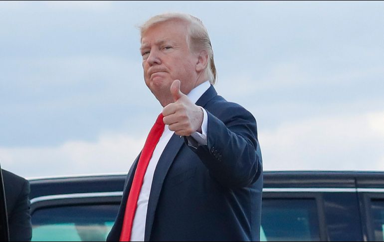 Donald Trump asegura que no cemetió ningún delito (ni colusión, ni obstrucción), 