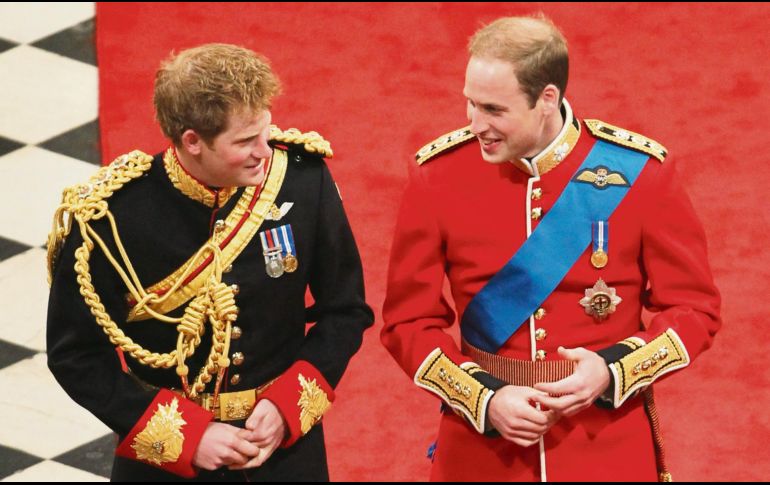 Príncipe Harry junto al príncipe William. ESPECIAL