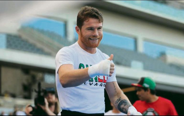 Saúl Álvarez protagonizará el combate del 4 de mayo en Las Vegas. AP