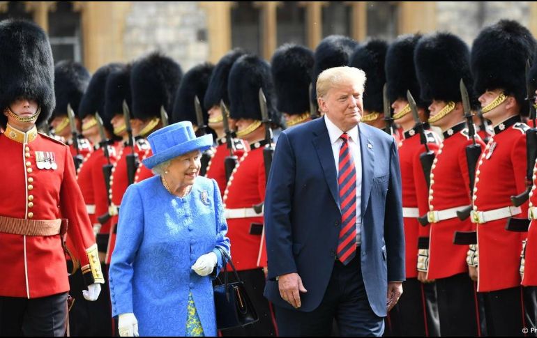 La visita de Estado de Donald Trump y la reina Isabel II se llevará a cabo el próximo 3 y 5 de junio. TWITTER / @RoyalFamily