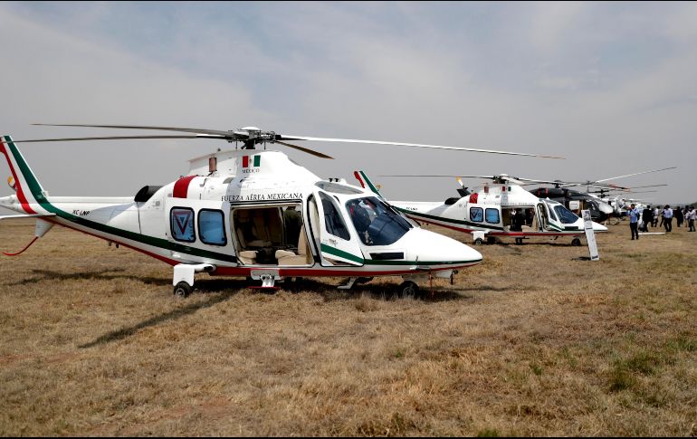 Al menos 33 de las 72 aeronaves en venta se exhiben desde ayer en la Feria Aeroespacial México 2019. SUN / I. Stephen
